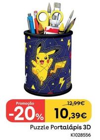 Oferta de Puzzle Portalápis 3D por 10,39€ em Toys R Us