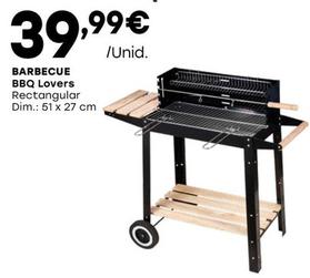 Oferta de Bbq Lovers - Barbecue por 39,99€ em Intermarché