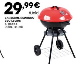 Oferta de Bbq Lovers - Barbecue Redondo por 29,99€ em Intermarché