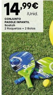 Oferta de Conjunto Paddle Infantil por 14,99€ em Intermarché