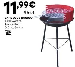 Oferta de Bbq Lovers - Barbecue Basico por 11,99€ em Intermarché