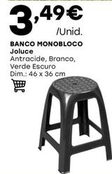 Oferta de Joluce - Banco Monobloco por 3,49€ em Intermarché