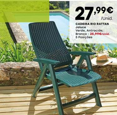 Oferta de Joluce - Cadeira Rio Rattan por 27,99€ em Intermarché