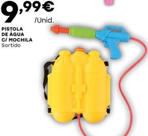 Oferta de Pistola De Água C/ Mochila por 9,99€ em Intermarché