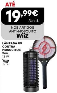 Oferta de Lâmpada Uv Contra Mosquitos Wiiz por 19,99€ em Intermarché