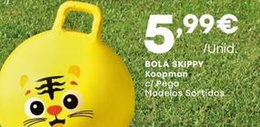 Oferta de Bola Skippy por 5,99€ em Intermarché