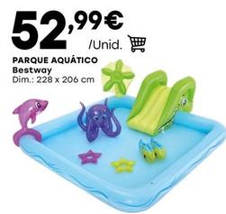 Oferta de Bestway - Parque Aquático por 52,99€ em Intermarché