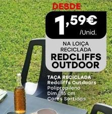 Oferta de Taça Reciclada por 1,59€ em Intermarché