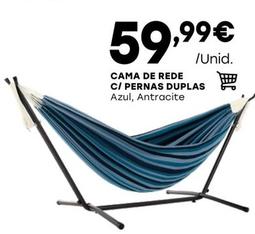Oferta de Cama De Rede /unid. C/ Pernas Duplas por 59,99€ em Intermarché