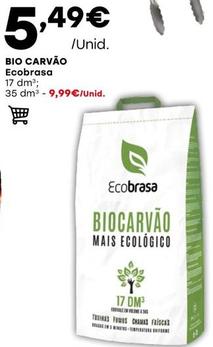 Oferta de Ecobrasa - Bio Carvao por 5,49€ em Intermarché