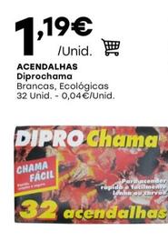 Oferta de Diprochama - Acendalhas por 1,19€ em Intermarché