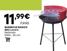 Oferta de Redondo - Barbecue Basico Bbq Lovers por 11,99€ em Intermarché