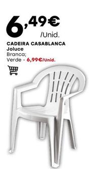 Oferta de Joluce - Cadeira Casablanca por 6,49€ em Intermarché