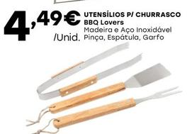 Oferta de Bbq Lovers - Utensílios P/ Churrasco por 4,49€ em Intermarché
