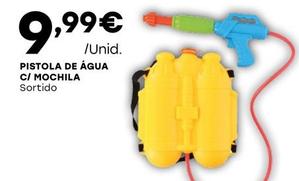 Oferta de Sortido - Pistola De Água C/ Mochila por 9,99€ em Intermarché