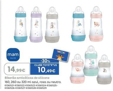 Oferta de Mam - Biberao Anticolicas De Silicone por 14,99€ em Toys R Us