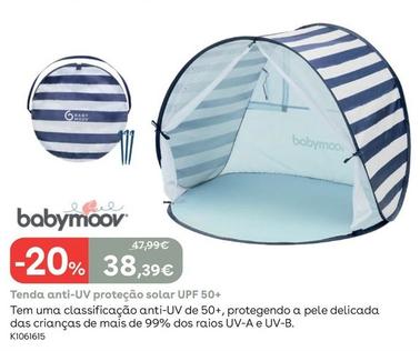 Oferta de Babymoov - Tenda Anti-UV Protecao Solar UPF 50+ por 38,39€ em Toys R Us
