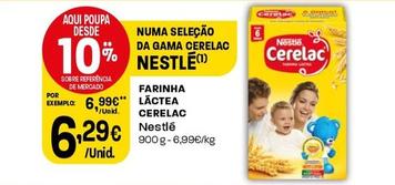 Oferta de Nestlé - Farinha Láctea Cerelac por 6,29€ em Intermarché