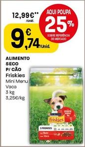 Oferta de Friskies - Alimento Seco P/ Cão por 9,74€ em Intermarché