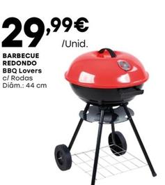 Oferta de Bbq Lovers - Barbecue Redondo por 29,99€ em Intermarché