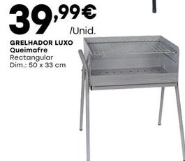 Oferta de Queimafre - GRELHADOR LUXO  por 39,99€ em Intermarché