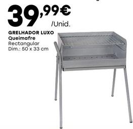 Oferta de Queimafre - Grelhador Luxo por 39,99€ em Intermarché
