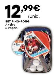 Oferta de Aktive Set Ping-pong por 12,99€ em Intermarché