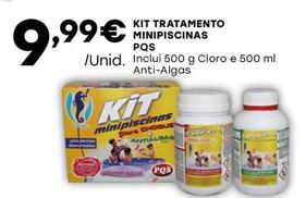 Oferta de Pqs - Kit Tratamento Minipiscinas por 9,99€ em Intermarché