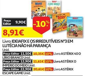 Oferta de Livro Ideiafixe Os Irredutíveis N°3 Em Lutécia Não Há Parança por 8,91€ em Auchan