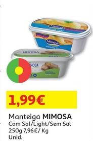 Oferta de Mimosa - Manteiga por 1,99€ em Auchan