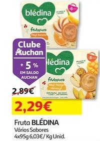 Oferta de Blédina - Fruta por 2,29€ em Auchan