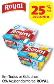 Oferta de Royal - Em Todas As Gelatinas 0% Acucar Da Marcaem Auchan