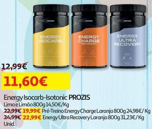 Oferta de Prozis - Energy Isocarb-isotonic por 11,6€ em Auchan