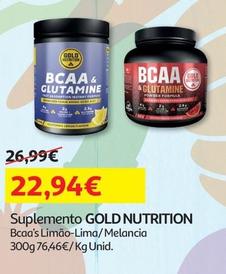 Oferta de Gold Nutrition - Suplemento por 22,94€ em Auchan