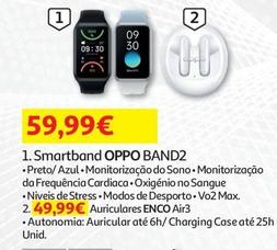 Oferta de Oppo - Smartband Band2 por 59,99€ em Auchan