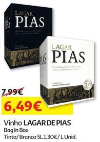 Oferta de Lagar De Pias - Vinho por 6,49€ em Auchan