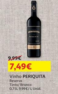 Oferta de Periquita - Vinho por 7,49€ em Auchan
