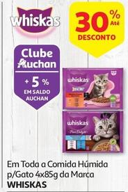 Oferta de Whiskas - Em Toda A Comida Húmida P/gato 4x85g Da Marcaem Auchan