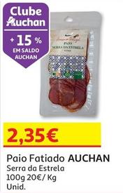 Oferta de Auchan - Paio Fatiado por 2,35€ em Auchan