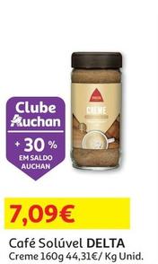 Oferta de Delta - Café Solúvel por 7,09€ em Auchan