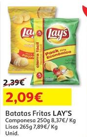 Oferta de Lay's - Batatas Fritas por 2,09€ em Auchan