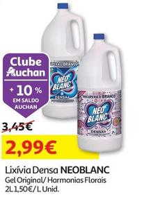 Oferta de Neoblanc - Lixívia Densa por 2,99€ em Auchan