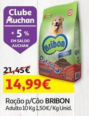 Oferta de Bribon - Ração P/cão por 14,99€ em Auchan