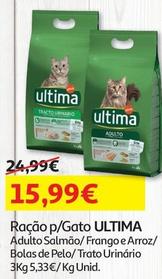 Oferta de Ultima - Ração P/gato por 15,99€ em Auchan