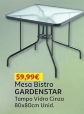 Oferta de Gardenstar - Mesa Bistro por 59,99€ em Auchan