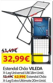 Oferta de Vileda - Estendal Chão por 32,99€ em Auchan