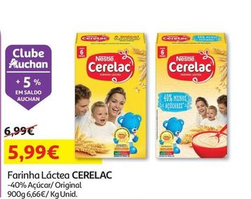 Oferta de Cerelac - Farinha Láctea por 5,99€ em Auchan