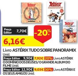 Oferta de Livro Astérix Tudo Sobre Panoramix por 6,16€ em Auchan