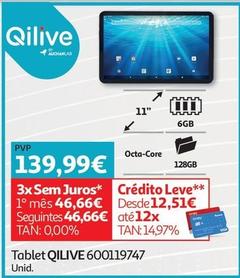 Oferta de Qilive - Tablet 600119747 por 139,99€ em Auchan