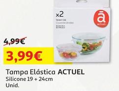 Oferta de Actuel - Tampa Elastica por 3,99€ em Auchan